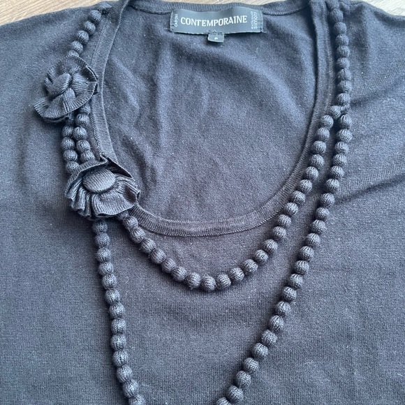 Contemporaine by Simons Black Top - Picture 3 of 4